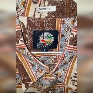 Vintafe Reyn Spooner Molokai To Oahu Hawaiian Shirt
